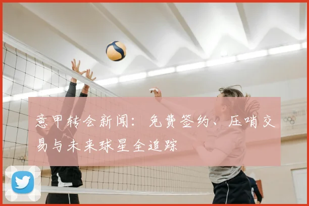 意甲转会新闻：免费签约、压哨交易与未来球星全追踪